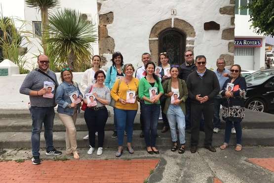 Más por Telde redobla esfuerzos en el último fin de semana de la campaña electoral (Foto TA)